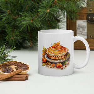 Thanksgiving pie mug