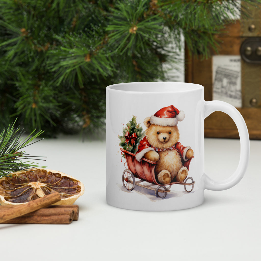 Christmas bear 2 mug