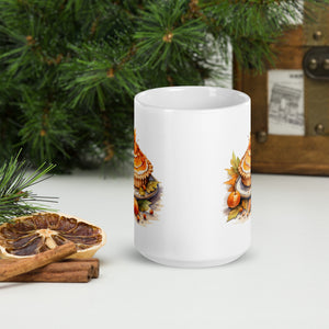 Thanksgiving pie mug