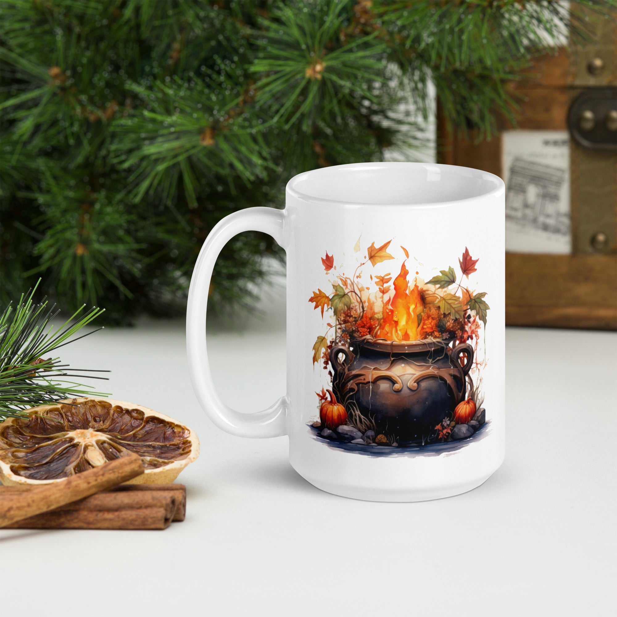 Fire pot mug