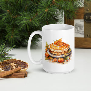 Thanksgiving pie mug